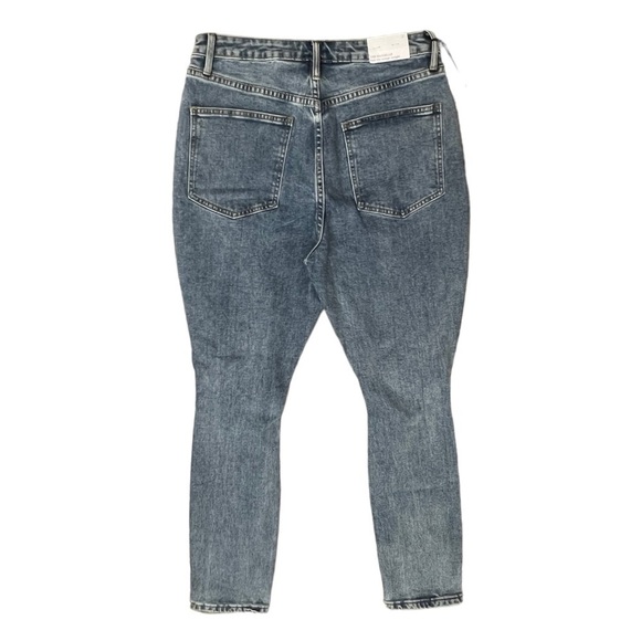 Revolve WeWoreWhat The Danielle Button Down High Rise Vintage Straight - Size 31 - Picture 9 of 10